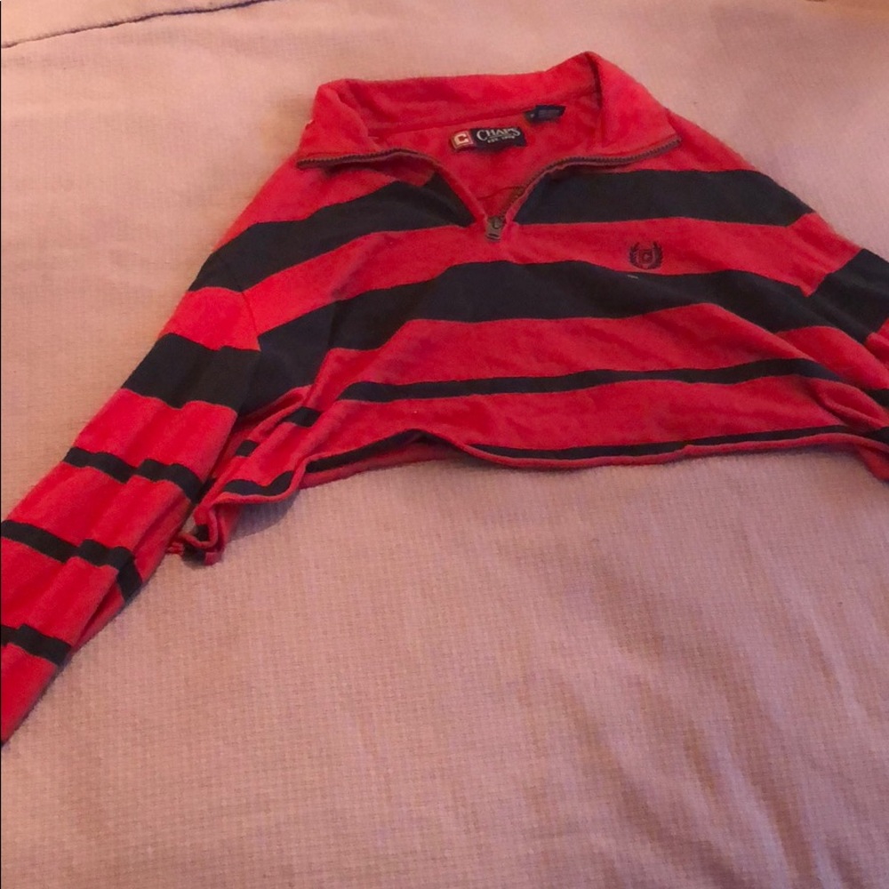 70s/80s cropped long sleeve